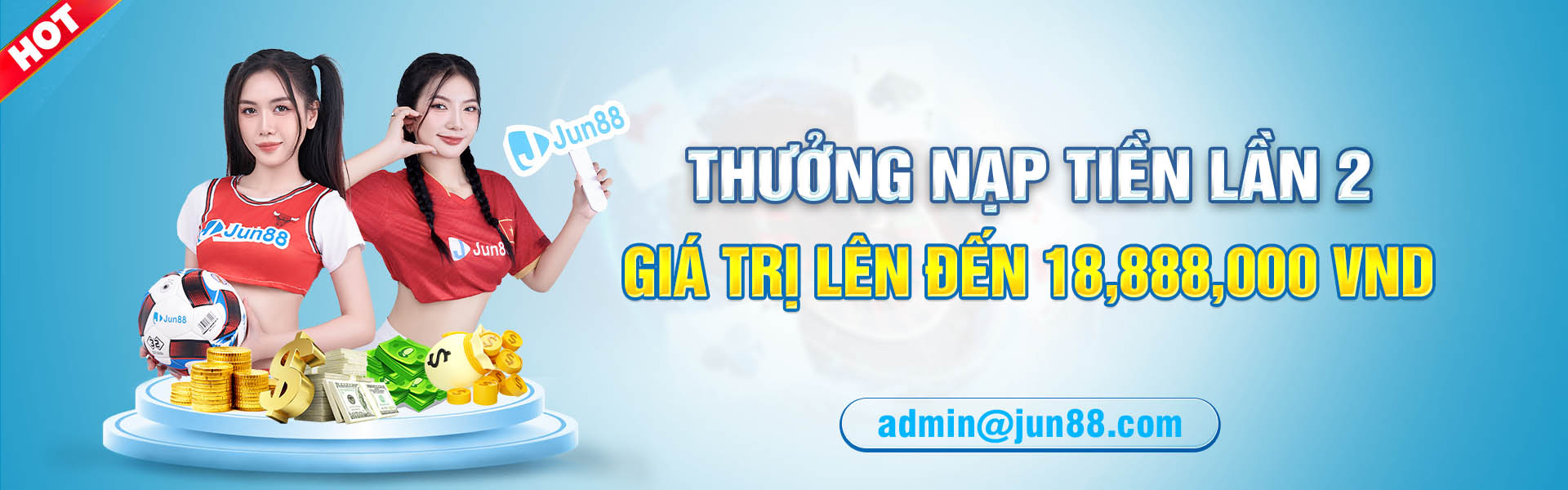 Thưởng nạp tiền lần 2 giá trị lên đến 18.888,000 VND