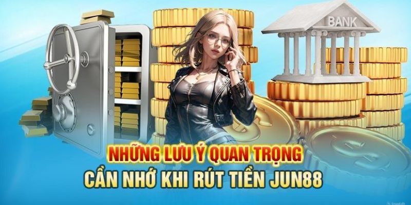 Những điều cần ghi nhớ khi rút tiền Jun88